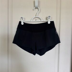 Oiselle XS Women's Black Running Shorts